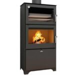 Poêle à bois avec four - BRONPI Murano - L 14 kW