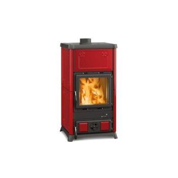 Poêle à bois raccordable en céramique - LA NORDICA Fedora 8.3 kW