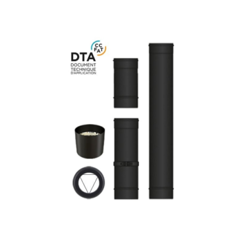Kit de raccordement Bofill pour cuisinière à bois sortie arrière