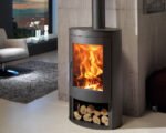 Poêle à bois OVAL, 8.7kW