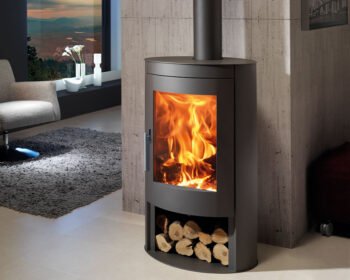 Poêle à bois OVAL, 8.7kW