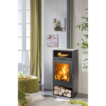 Poele à Bois - Panadero - Nijar Ecodesign - 6,3 Kw - Bûches 40 Cm