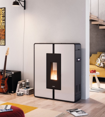 Poêle à pellets à canaliser CADEL Tile Plus 10 Puissance 10kW