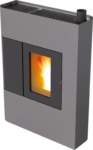 Poêle à granulés RED Althea Multiair 9 UP! S2 8,8 kW