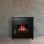 INTERSTOVES - Poêle À BOIS HUGO 9 | BÛCHES 50CM - Noir