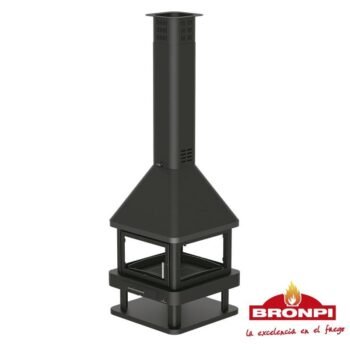 Cheminée à bois 4 faces - BRONPI Huelva 16 kW