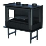Insert à bois 3 faces ventilé canalisable - BRONPI Paris 70 3C 11 kW