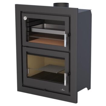 Insert à bois avec four - BRONPI Murano - E 14 kW