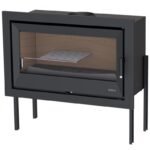 Insert à bois ventilé canalisable - BOREAL I90 14 kW