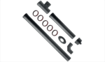 Kit d'installation pour poêle à granulés en acier 1,2 mm d.80 mm