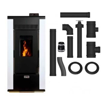 Pack poêle à granulés étanche Stella - Pack complet Bofill 8kW