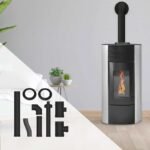 Pack poêle à granulés Segreto étanche + Kit d'installation ventouse 9kW