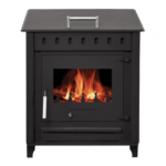 Poêle à bois avec four Ruben 13kW