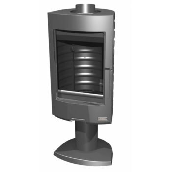 Poêle à Bois Equirre Pied Tournant 7.5kW