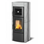 Poêle à Bois Ester Forno EVO Pierre Naturelle 9.5kW