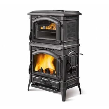 Poêle à Bois Isotta Forno EVO Noir Anthracite 11kW