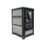 Poêle à Bois Olymp Plus 10.3kW bordeaux ou crème
