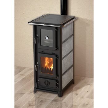 Poêle à Bois Olympia 12.2kw | Finition en Pierre Ollaire