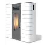 Poêle à granulés extra plat Hydro Agosta 16kW