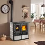 Cuisinière à bois Rosa Sinistra Reverse Pierre Naturelle 9.4kW